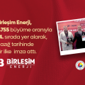 Birleşim Enerji olarak , TOBB Türkiye 100’de 64. sıradayız !